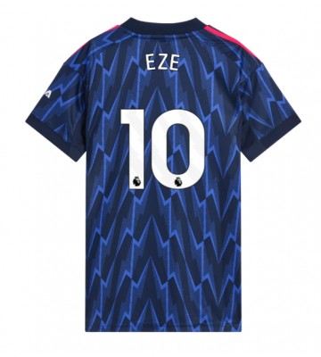 Arsenal Eberechi Eze #10 Udebanetrøje Dame 2025-26 Kortærmet